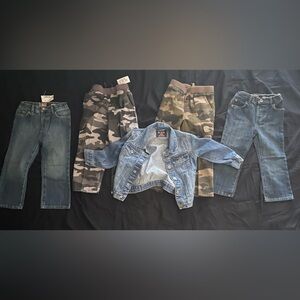 The Children's Place jeans bundle and jean jacket size 3t